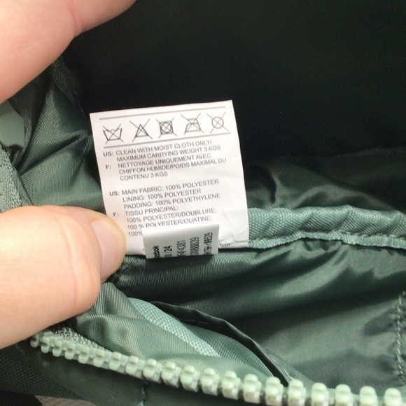 Reebok Womens Xenon Quilted Fannypack Waist Belt Bag- Trek Green - Picture 11 of 11